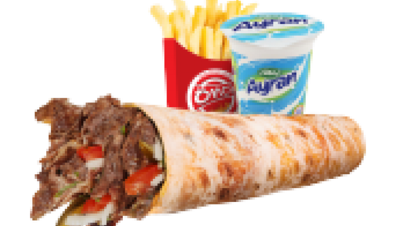 Avantajlı Et Döner Dürüm Menü